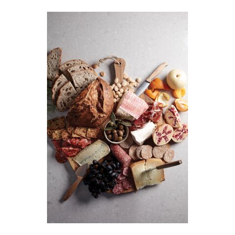 VINGA Buscot rundes Servierbrett braun | ohne Werbeanbringung | Nicht verfügbar | Nicht verfügbar