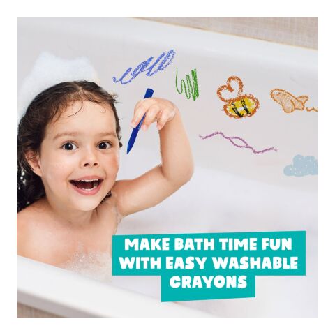 BATH CRAYONS. Lernspielzeug für Kinder Weiss | ohne Werbeanbringung | Nicht verfügbar | Nicht verfügbar | Nicht verfügbar
