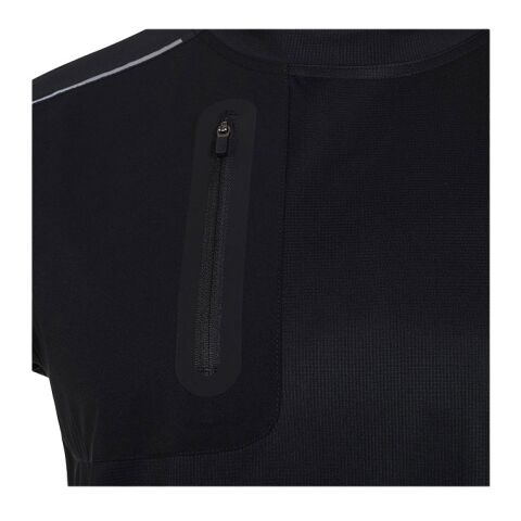 VL RHEA. Funktionsshirt mit Waffelstruktur - (110 g/m²), aus 100 % recyceltem Polyester schwarz | ohne Werbeanbringung | Nicht verfügbar | Nicht verfügbar | Nicht verfügbar