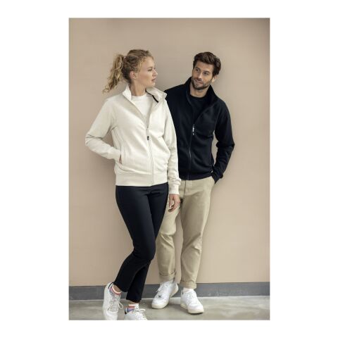 Galena Sweatjacke aus recyceltem Material Unisex Oatmeal | XS