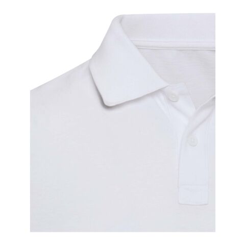 Beryl Kurzärmeliges Poloshirt aus 220 g/m² Bio-Recyclingmaterial (OCS), unisex Standard | weiss | XS | ohne Werbeanbringung | Nicht verfügbar | Nicht verfügbar | Nicht verfügbar