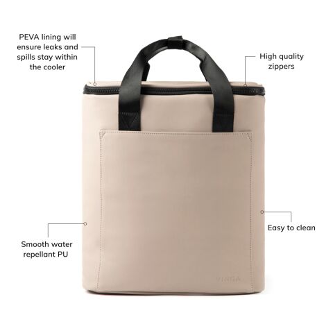 VINGA Baltimore Trail Kühlrucksack greige | ohne Werbeanbringung | Nicht verfügbar | Nicht verfügbar