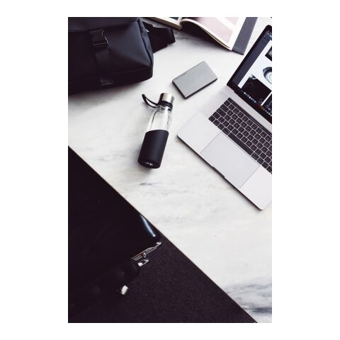 VINGA Lean Glasflasche schwarz | ohne Werbeanbringung | Nicht verfügbar | Nicht verfügbar