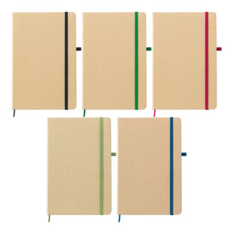 Notizbuch &#039;Closing&#039; aus Papier Rot | ohne Werbeanbringung | Nicht verfügbar | Nicht verfügbar