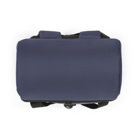 ROMA L. Gepolsterter Thermorucksack aus recyceltem Polyester 600D Ripstop 16 L Blau | ohne Werbeanbringung | Nicht verfügbar | Nicht verfügbar | Nicht verfügbar