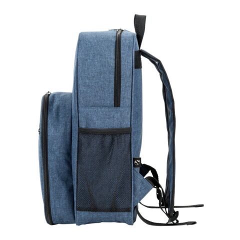 WHITSUNDAY. Picknick-Kühlrucksack aus 600D, recyceltem Polyester, mit hoher Dichte Blau | ohne Werbeanbringung