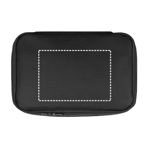 CANCUN LARGE. Kühltasche aus 600D, recyceltem Polyester, mit verstellbarem Gurtband 14 L schwarz | ohne Werbeanbringung | Nicht verfügbar | Nicht verfügbar | Nicht verfügbar