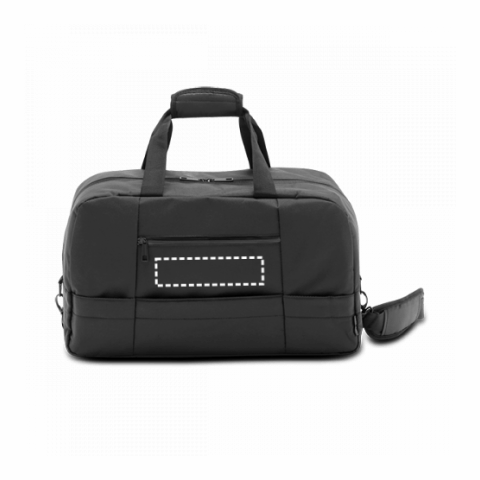 ZIPPERS SPORT. Business Sporttasche aus 840D-Jacquard und 300D Polyester schwarz | ohne Werbeanbringung | Nicht verfügbar | Nicht verfügbar | Nicht verfügbar