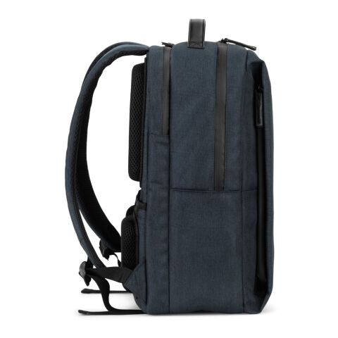 GLASGOW. Laptop-Rucksack (17") aus hochdichtem 600D-Recycling-Polyester (20L) Blau