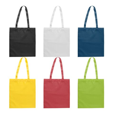 Einkaufstasche &#039;Peaches&#039; aus Polyester Rot | ohne Werbeanbringung | Nicht verfügbar | Nicht verfügbar