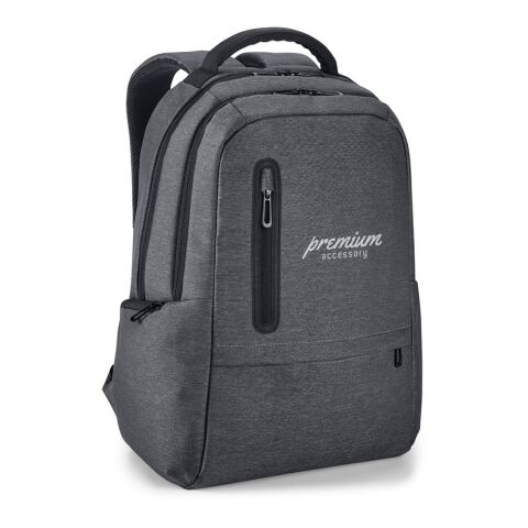 BOSTON. Wasserdichter 2Tone Nylon 17'' Laptop-Rucksack Schwarz | ohne Werbeanbringung | Nicht verfügbar | Nicht verfügbar | Nicht verfügbar
