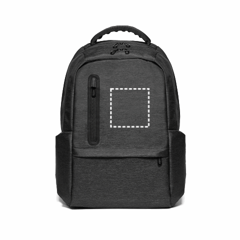BOSTON. Wasserdichter 2Tone Nylon 17'' Laptop-Rucksack schwarz | ohne Werbeanbringung | Nicht verfügbar | Nicht verfügbar | Nicht verfügbar