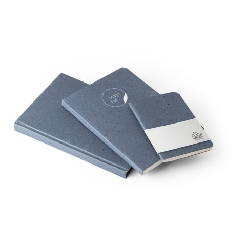 COFFEEPAD RIGID. Notizbuch A5 mit Hardcover aus Kaffeeschalenverwertung (65%) Blau | ohne Werbeanbringung | Nicht verfügbar | Nicht verfügbar | Nicht verfügbar