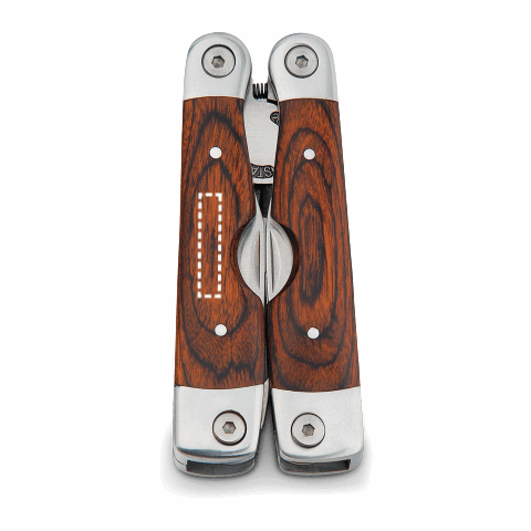 MAGNUM. Multifunktionswerkzeugset aus Edelstahl mit Holzdetails Natur dunkel | ohne Werbeanbringung | Nicht verfügbar | Nicht verfügbar | Nicht verfügbar