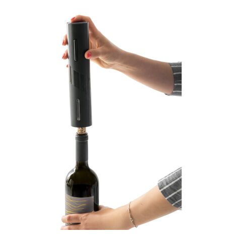 MERLOT. Korkenzieher, elektrisch schwarz | ohne Werbeanbringung | Nicht verfügbar | Nicht verfügbar | Nicht verfügbar
