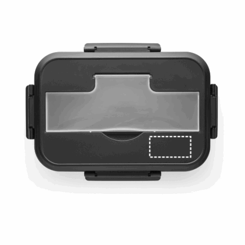 PYRUS. Lunchbox. Frischhaltebox aus PP 1000ml schwarz | ohne Werbeanbringung | Nicht verfügbar | Nicht verfügbar | Nicht verfügbar