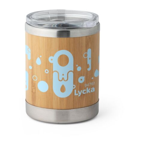 LYCKA. Becher aus Bambus und Edelstahl, 350 ml Natur | ohne Werbeanbringung | Nicht verfügbar | Nicht verfügbar | Nicht verfügbar