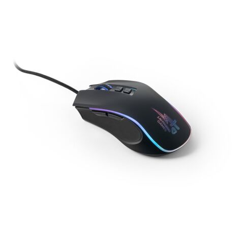THORNE MOUSE RGB. Gaming-Maus mit 1.5 m Kabel und RGB-LED-Leuchten aus ABS Schwarz | ohne Werbeanbringung | Nicht verfügbar | Nicht verfügbar | Nicht verfügbar