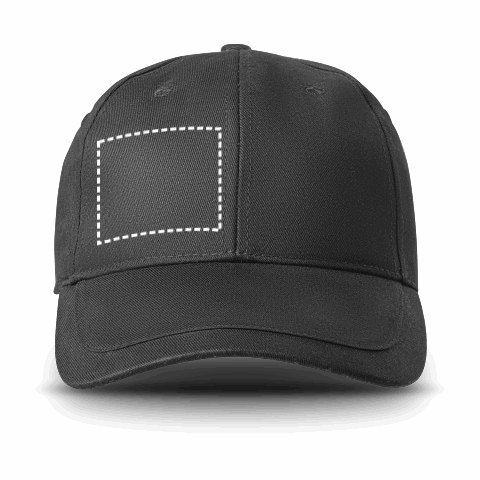 RYAN. Mütze aus gebürsteter (65% recycelter) Baumwolle schwarz | ohne Werbeanbringung | Nicht verfügbar | Nicht verfügbar | Nicht verfügbar