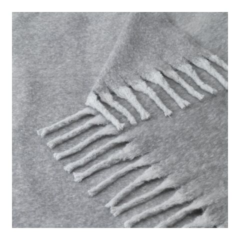 COMFY. Decke aus recyceltem Polyester (100% rPET) (300 g/m²), mit Mohair-Feeling Grau | ohne Werbeanbringung | Nicht verfügbar | Nicht verfügbar | Nicht verfügbar