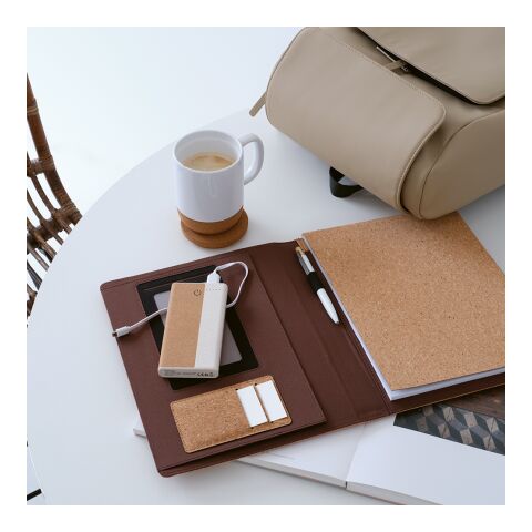 Archimedes Powerbank Batterie Kork 10 000 mAh  Natur | ohne Werbeanbringung | Nicht verfügbar | Nicht verfügbar | Nicht verfügbar