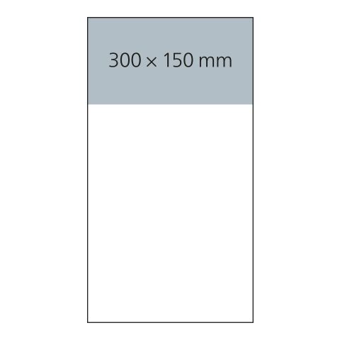 1-Monatskalender Einblatt Solo 1 Hellgrau | 300 × 490 mm | ohne Werbeanbringung