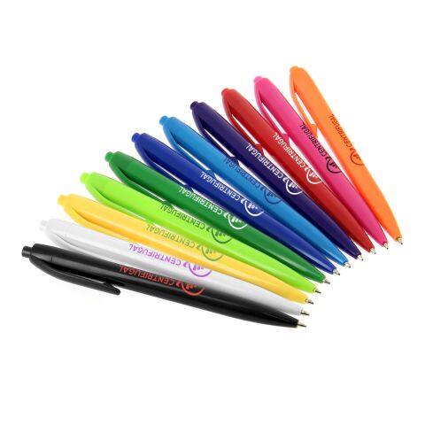 BIC® Basic Kugelschreiber weiß | 1-farbiger Siebdruck | Schaft-Clipverlängerung | 24.00 mm x 40.00 mm