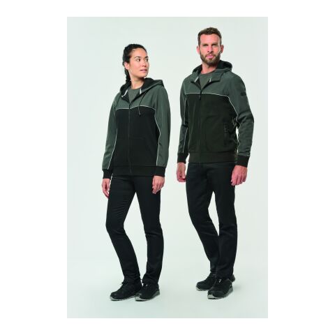 3-lagige Unisex-Softshelljacke, 300 g/m² schwarz-anthrazit | S | Nicht verfügbar | Nicht verfügbar | Nicht verfügbar