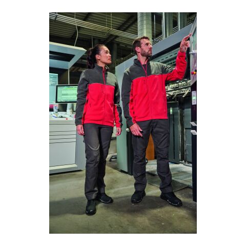 Zweifarbige Unisex-Fleecejacke, 280 g/m² schwarz-anthrazit | L | Nicht verfügbar | Nicht verfügbar | Nicht verfügbar
