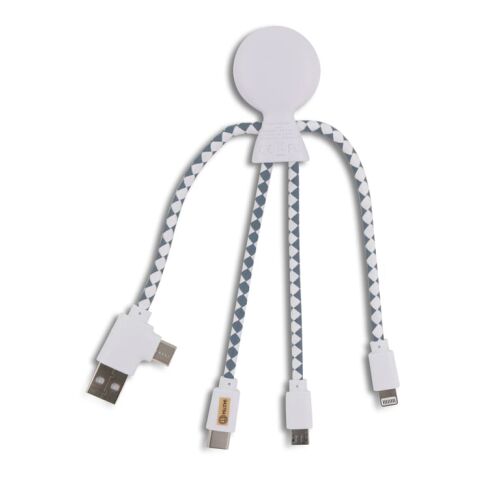 2081 | Xoopar Mr. Bio Charging cable Weiss | ohne Werbeanbringung | Nicht verfügbar | Nicht verfügbar | Nicht verfügbar