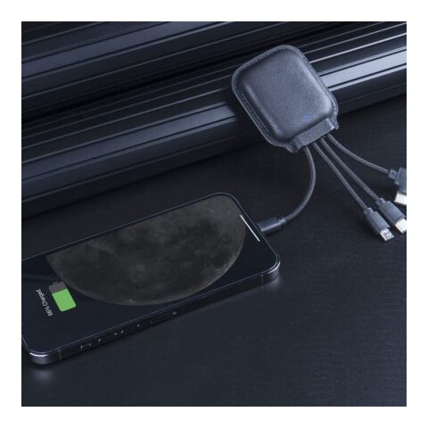 4001 | Xoopar Iné Gamma Charging cable with NFC and 3.000mAh Powerbank Schwarz | ohne Werbeanbringung | Nicht verfügbar | Nicht verfügbar | Nicht verfügbar