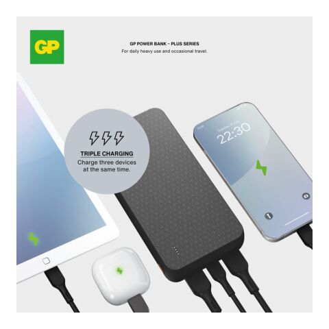 GP B+ Serie Powerbank 20000 mAh Schwarz