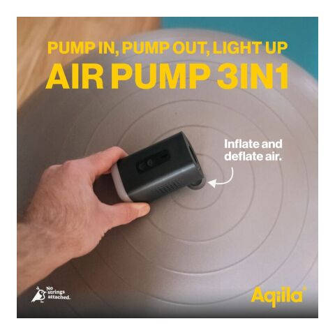 Aqiila Airbird C2 kabellose elektrische Luftpumpe Schwarz