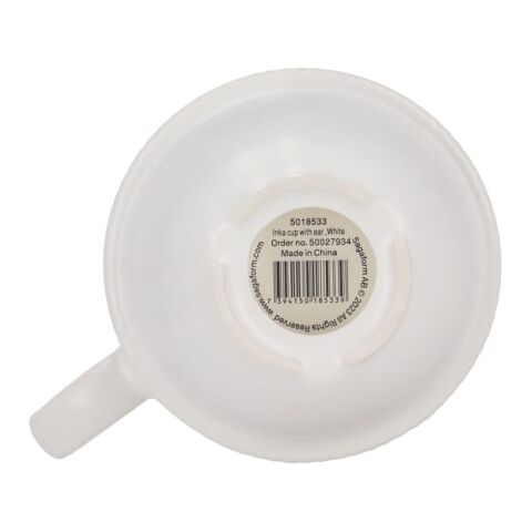 Sagaform Inka Becher mit Ohr 270ml Weiss | ohne Werbeanbringung | Nicht verfügbar | Nicht verfügbar