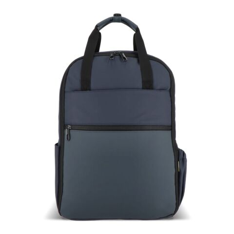 InSideOut Rucksack Carry Pack Dunkelblau | 1-farbiger Transferdruck | Fach | 120 mm x 90 mm
