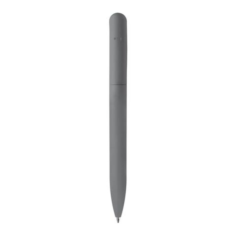 Kugelschreiber Slash Soft-Touch Hergestellt in Deutschland Grau | 3D Digitaldruck | in Verlängerung vom Clip, wenn Schreibpunkt aktiv ist | 55 mm x 6 mm | Nicht verfügbar