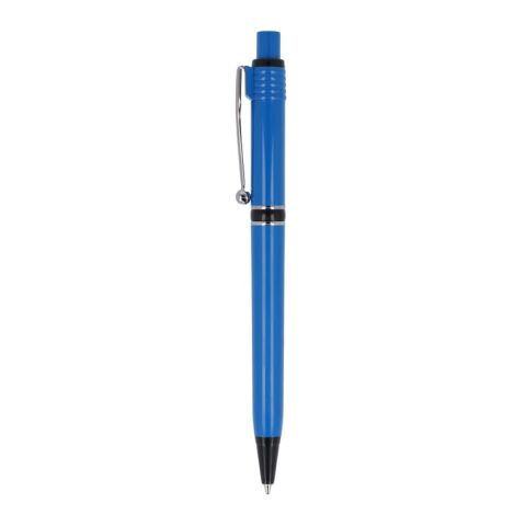 Kugelschreiber Raja Extra Hellblau-Schwarz | 1-farbiger Siebdruck | 270° vom Clip | 40 mm x 25 mm | Nicht verfügbar