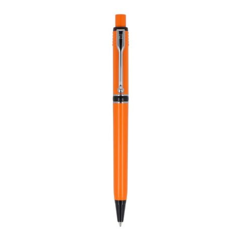 Kugelschreiber Raja Extra Orange-Schwarz | 1-farbiger Siebdruck | 90° vom Clip | 40 mm x 25 mm | Nicht verfügbar