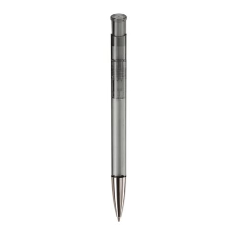 Kugelschreiber Avalon Transparent mit Metallspitze Schwarz-Schwarz | 1-farbiger Siebdruck | 270° vom Clip | 50 mm x 25 mm | Nicht verfügbar