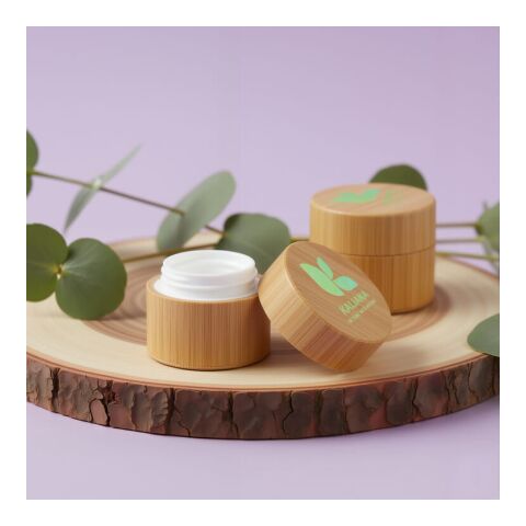 Lipbalm rund Bambus Natur