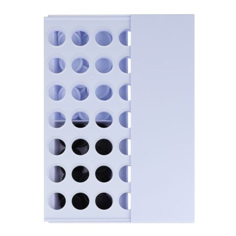 4-Gewinnt Spiel aus recycelten Materialien Weiss