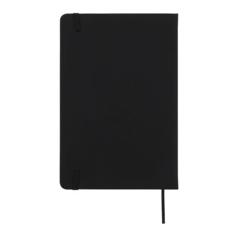 Notizbuch A5 PU mit FSC Rasterpunktseiten Schwarz | ohne Werbeanbringung | Nicht verfügbar | Nicht verfügbar