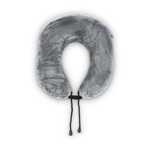 Reisekissen aus Memory-Schaumstoff mit EVA-Hülle Grau | ohne Werbeanbringung | Nicht verfügbar | Nicht verfügbar