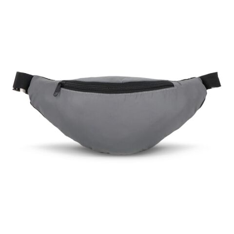 Reflektierende Zola-Hüfttasche Grau | ohne Werbeanbringung | Nicht verfügbar | Nicht verfügbar