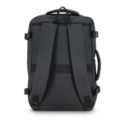 PU-beschichteter Dalston-Rucksack Vakuumrucksack 30 x 15 x 45 cm 20 l Schwarz