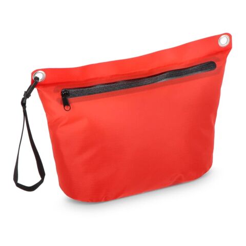 Wasserabweisende Ripstop-Umhängetasche 33 x 23 x 13 cm Rot Weiß | ohne Werbeanbringung | Nicht verfügbar | Nicht verfügbar