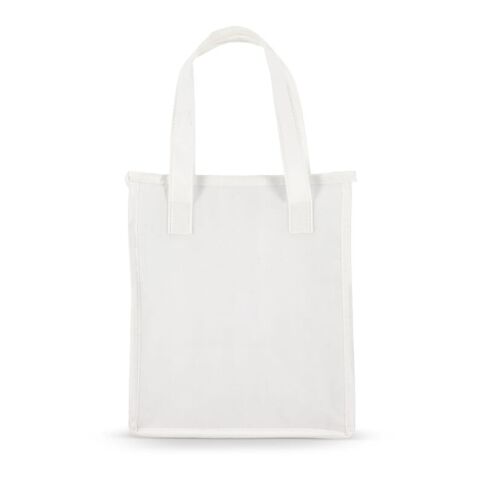 R-PET Kühltasche Non Woven 23x 15 x 27,5cm 75g/m² Weiss | ohne Werbeanbringung | Nicht verfügbar | Nicht verfügbar