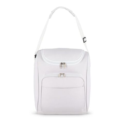 R-PET 600D Kühltasche 26 x 19 x 34cm 13L Weiss | ohne Werbeanbringung | Nicht verfügbar | Nicht verfügbar