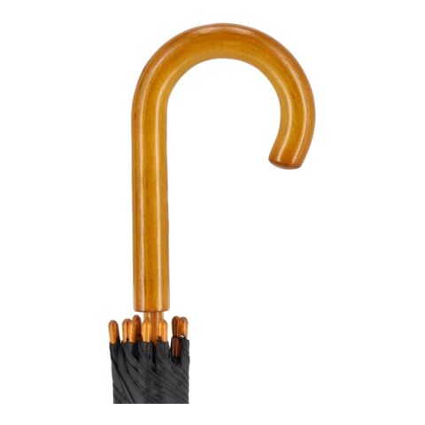 Aran 190T Polyester 23&quot; Regenschirm Auto offen Schwarz | ohne Werbeanbringung | Nicht verfügbar | Nicht verfügbar