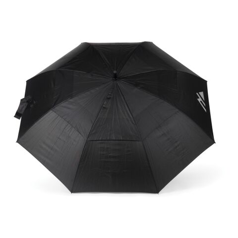 Nordic Drift Trail 27" AWARE™ RPET Sturm-Schirm mit UPF 50+ schwarz | ohne Werbeanbringung | Nicht verfügbar | Nicht verfügbar